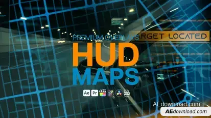 Premium Overlays HUD Maps Elements template preview