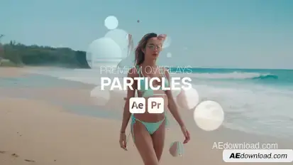 Premium Overlays Particles Elements template preview
