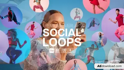Premium Overlays Social Loops Elements template preview