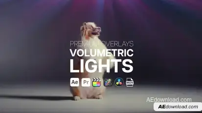 Premium Overlays Volumentric Lights Elements template preview