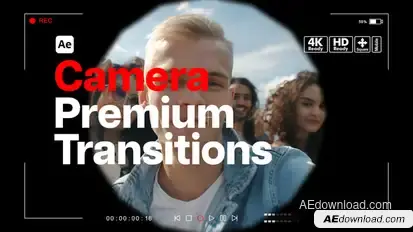 Premium Transitions Camera Elements template preview