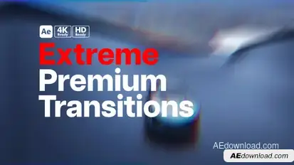 Premium Transitions Extreme Elements template preview