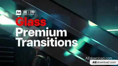 Premium Transitions Glass Elements template preview