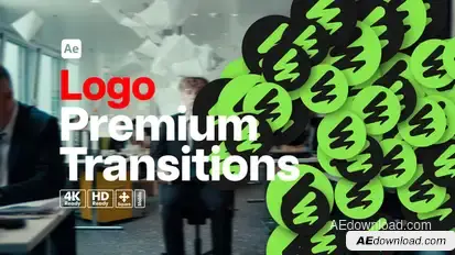 Premium Transitions Logo Elements template preview