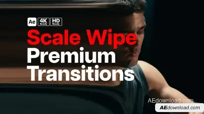 Premium Transitions Scale Wipe Elements template preview