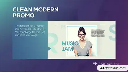 Corporate Presentation Video Displays template preview