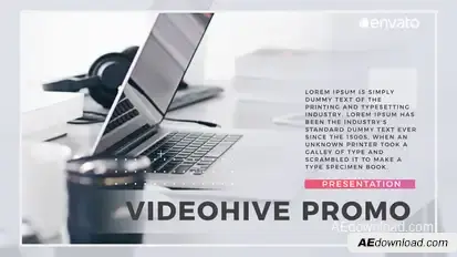 Videohive Presentation Video Displays template preview