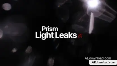 Prism Light Leaks FX Elements template preview