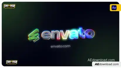Prismatic Logo Reveal Logo Stings template preview