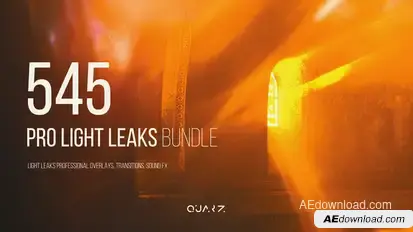 Pro Light Leaks Bundle for After Effects Elements template preview