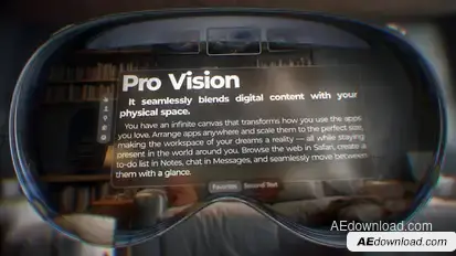 Pro Vision AR Video Displays template preview