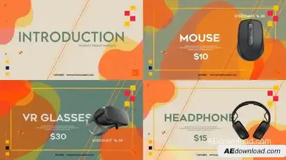 Product Introduction Product Promo template preview