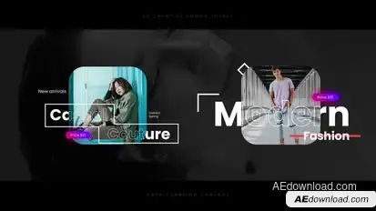 Product Price Lower Thirds Titles template preview