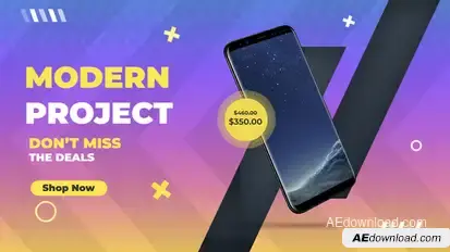 Product Promo Elements template preview
