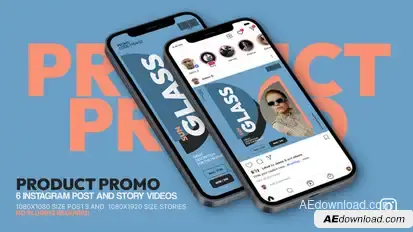 Product Promo Social Post & Story Product Promo template preview