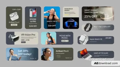 Product Promo Widget Titles template preview