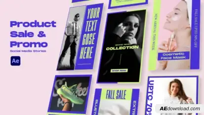 Product Sale and Promo Social Media Stories Product Promo template preview