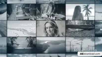 Production Reel - Video Wall Openers template preview