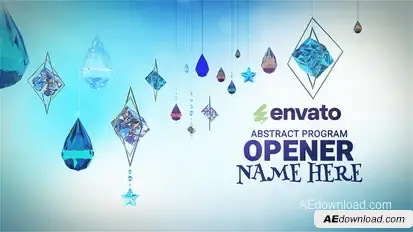 Program Opener // Abstract Opener Openers template preview