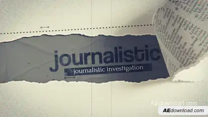 Project Journalistics Video Displays template preview