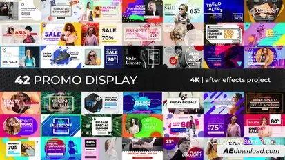 Promo Display Product Promo template preview