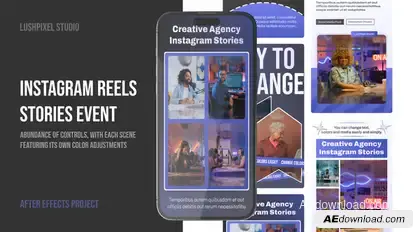 Promo Instagram Reels Openers template preview