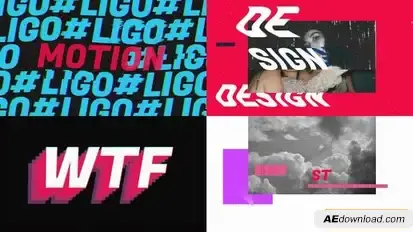 Promo Motion Graphics Openers template preview