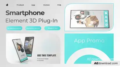Promo Phone Presentation Product Promo template preview