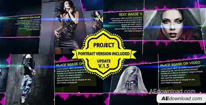 Promote Your Event Video Displays template preview