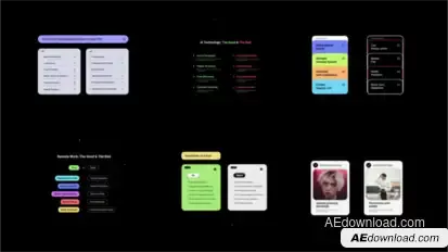 Pros and Cons Titles template preview