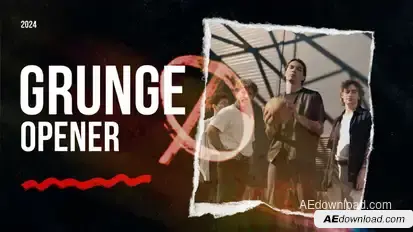 Punchy Grunge Opener Openers template preview