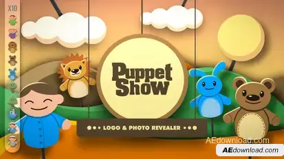 Puppet Show - Revealer Openers template preview