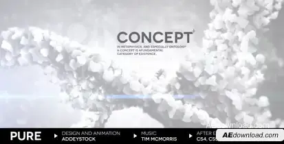 Pure Titles template preview