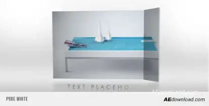 Pure White Video Displays template preview