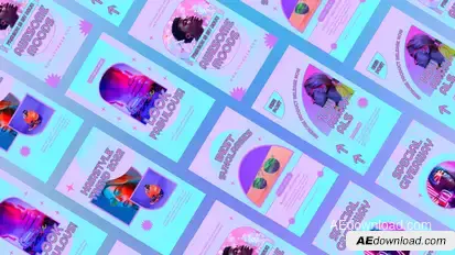 Purpink Media Instagram Reel Product Promo template preview