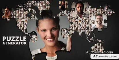 Puzzle Generator Video Displays template preview