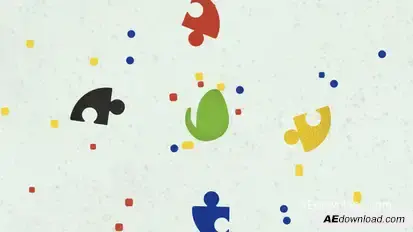 Puzzle Logo Logo Stings template preview