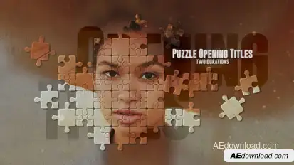 Puzzle Opening Titles Openers template preview