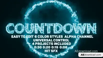 Pyro Countdown Openers template preview