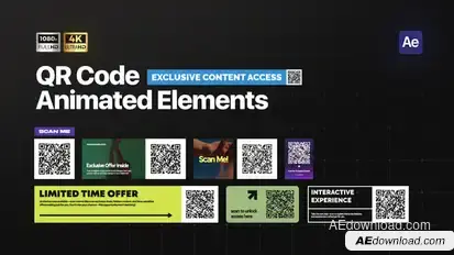 QR Code Elements Elements template preview