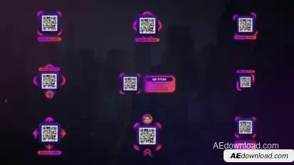 QR Titles Titles template preview