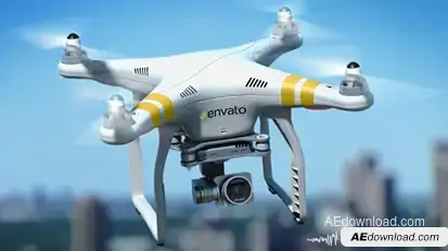Quadcopter Drone Openers template preview