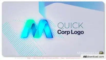Quick Corp Logo – Minimal & Elegant Corporate Logo Reveal Logo Stings template preview