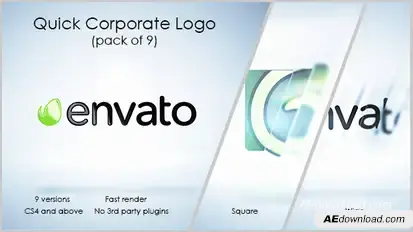 Quick Corporate Logo Logo Stings template preview