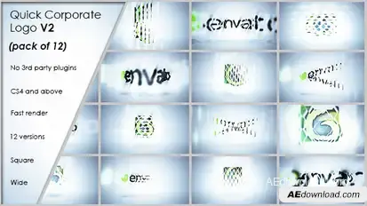 Quick Corporate Logo V2 Logo Stings template preview