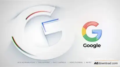 Simple Logo Animation Openers template preview