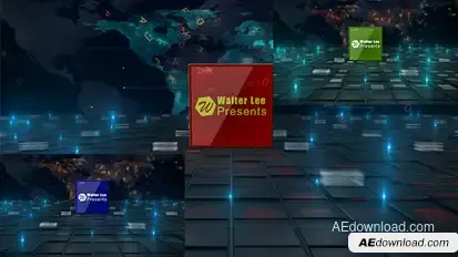 Quick News Opener Logo Stings template preview