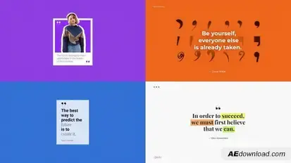 Quotes Elements template preview