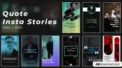 Quotes Insta Stories Product Promo template preview