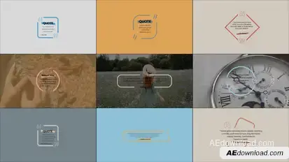 Quotes Titles 2.0 | After Effects Titles template preview